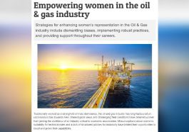 Empowering women in the oil & gas industry